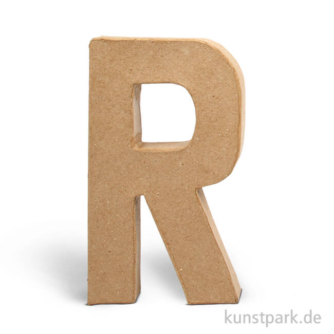 Artikelbild 1 des Artikels “Pappmaché-Buchstaben - handgearbeitet 20,5 cm Einzeln | R“