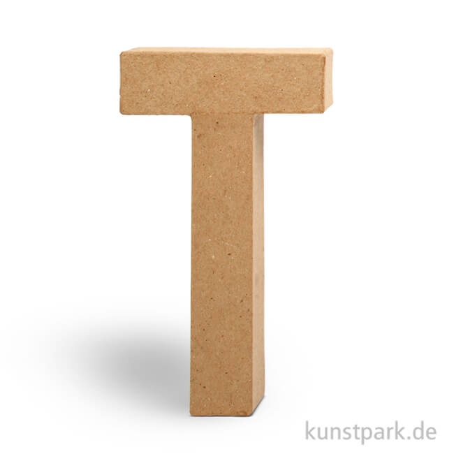 Artikelbild 1 des Artikels “Pappmaché-Buchstaben - handgearbeitet 20,5 cm Einzeln | T“