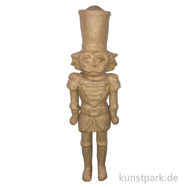 Artikelbild 1 des Artikels “Pappmaché Nussknacker, 3,5 x 6,5 x 22 cm “