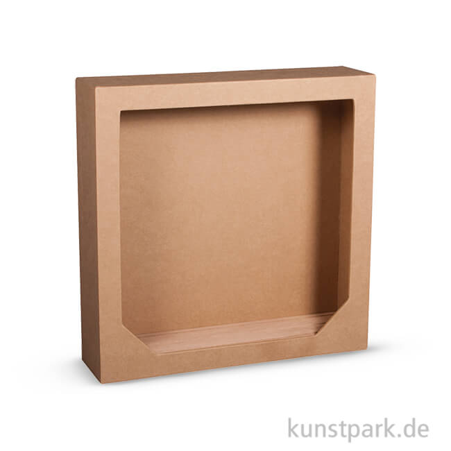 Artikelbild 1 des Artikels “Pappmaché-Rahmen mit Holzsteckboden “