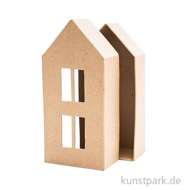 Artikelbild 1 des Artikels “Pappmache Schachtel - großes Haus mit Fenster “