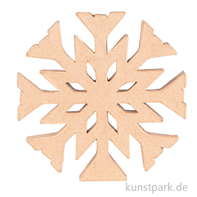 Artikelbild 1 des Artikels “Pappmaché Schneeflocke, 1,5 x 20 x 20 cm “