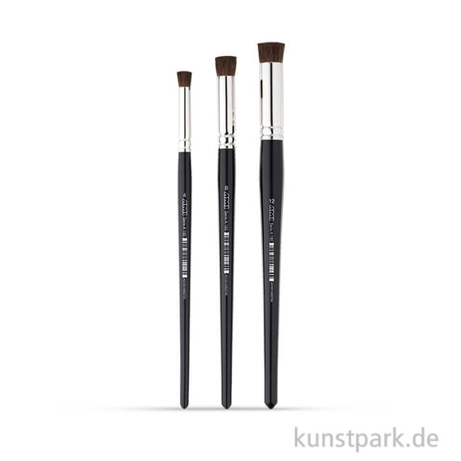 Artikelbild 1 des Artikels “Pastellpinsel Set A185, 3 Pastellpinsel gerade “