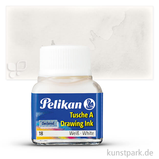 Artikelbild 1 des Artikels “Pelikan Tusche A 10 ml | Weiß“