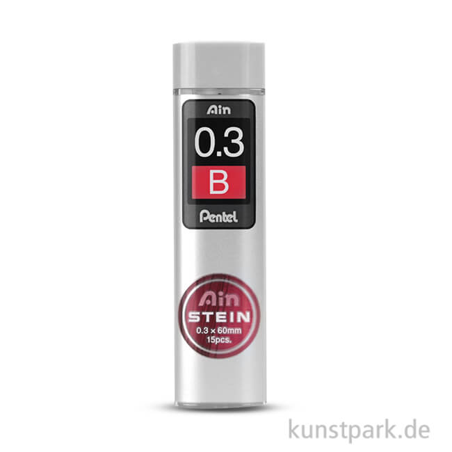 Artikelbild 1 des Artikels “Pentel AinStein Refill Mine 0,3mm B - 15 Stück“