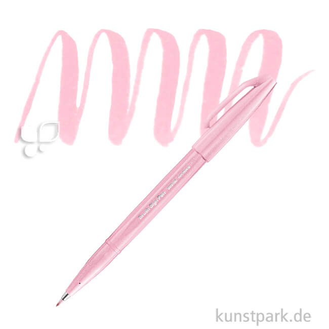 Artikelbild 1 des Artikels “Pentel Arts Brush Sign Pen Einzelstift | Pastell Rosa“