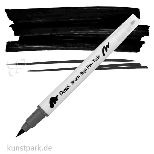 Artikelbild 1 des Artikels “Pentel Brush Sign Pen Twin Stift | T101E“