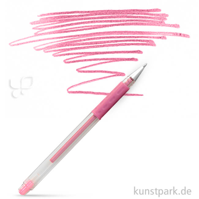 Artikelbild 1 des Artikels “Pentel Hybrid Gel Grip Metallic 0,4 mm | Metallic-Pink“