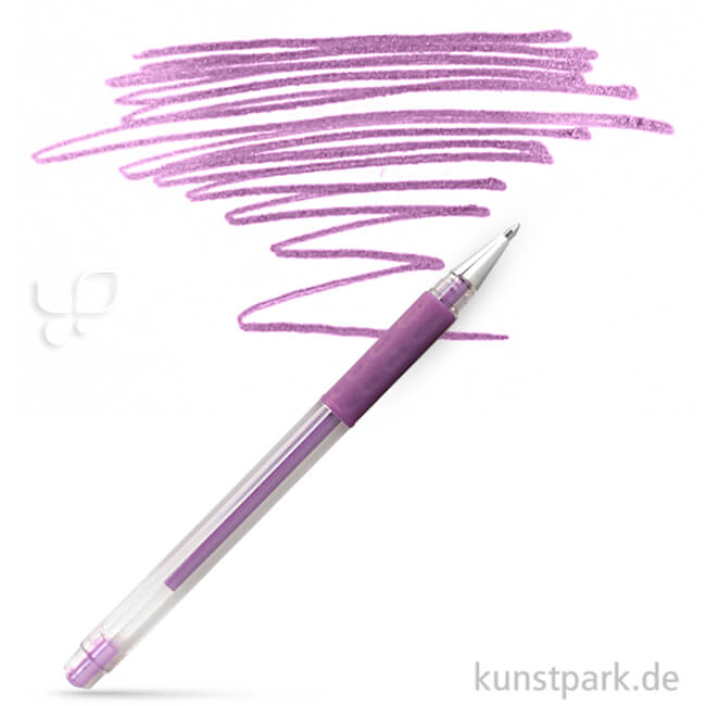 Artikelbild 1 des Artikels “Pentel Hybrid Gel Grip Metallic 0,4 mm | Metallic-Violett“