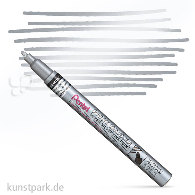 Artikelbild 1 des Artikels “Pentel Paint Marker 1,5 mm | Silber“