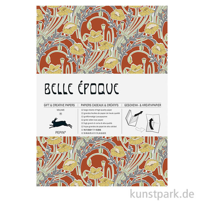 Artikelbild 1 des Artikels “PEPIN Kreativpapier Buch - Belle Epoque “