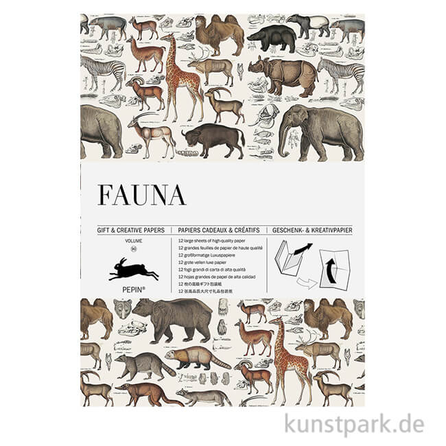 Artikelbild 1 des Artikels “PEPIN Kreativpapier Buch - Fauna “