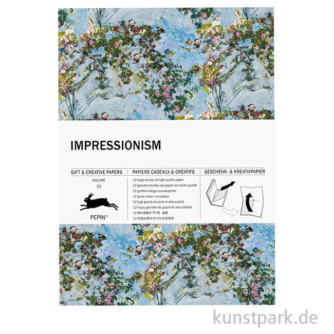 Artikelbild 1 des Artikels “PEPIN Kreativpapier Buch - Impressionism “
