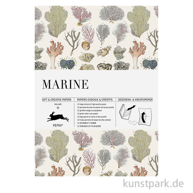 Artikelbild 1 des Artikels “PEPIN Kreativpapier Buch - Marine “
