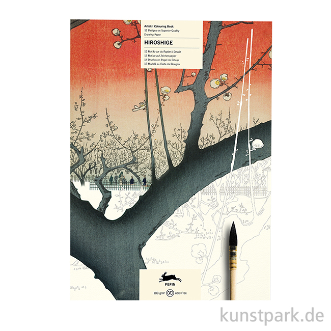 Artikelbild 1 des Artikels “PEPIN Künstler Malbuch - Hiroshige “