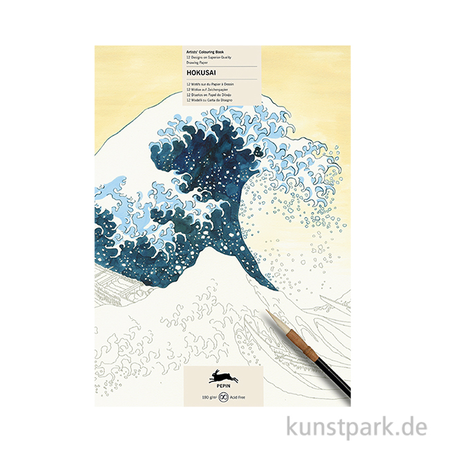 Artikelbild 1 des Artikels “PEPIN Künstler Malbuch - Hokusai “