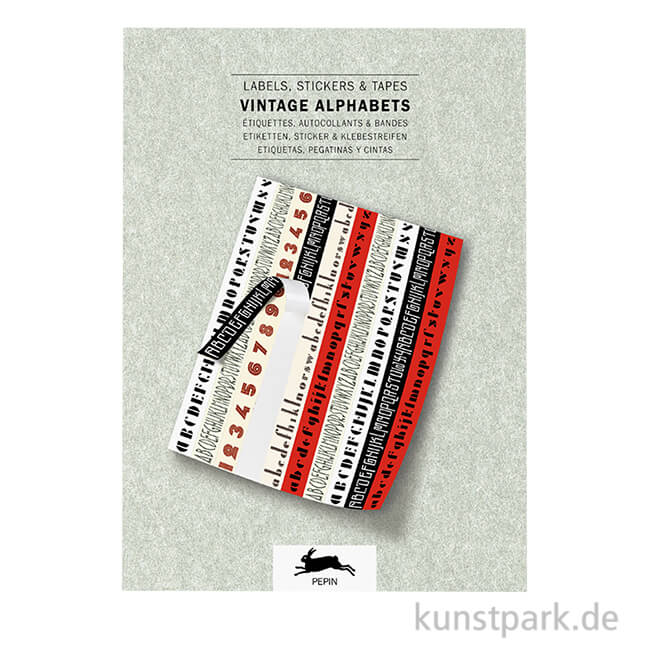 Artikelbild 1 des Artikels “PEPIN Labels, Sticker und Tapes - Vintage Alphabets “