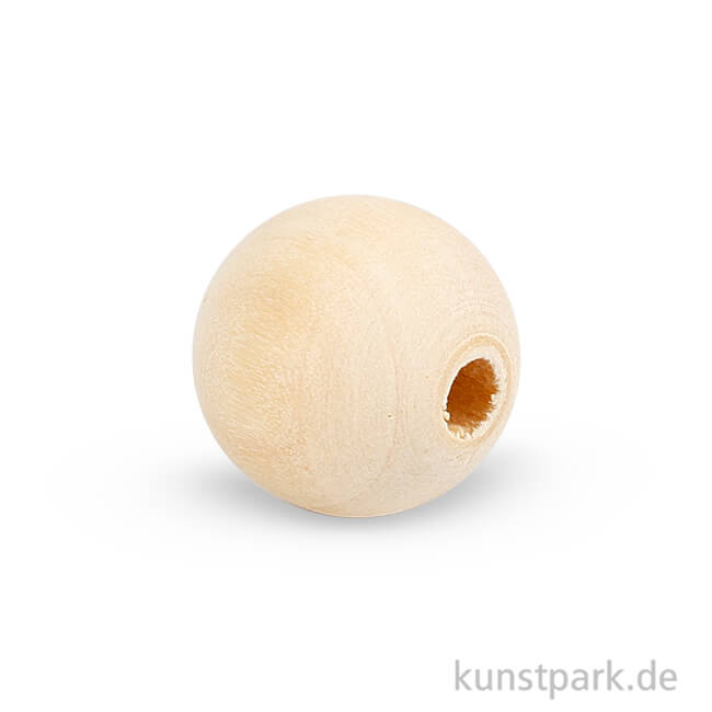 Artikelbild 1 des Artikels “Perlen aus Holz mit großem Loch 15 mm - 20 Stück“