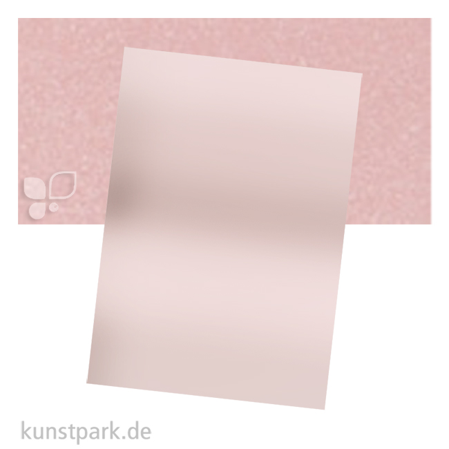 Artikelbild 1 des Artikels “Perlmuttkarton DIN A4, 250g/m² Einzelblatt | Rosa“