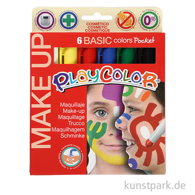 Artikelbild 1 des Artikels “Playcolor Make up - Basisfarben, 6 Stück sortiert “