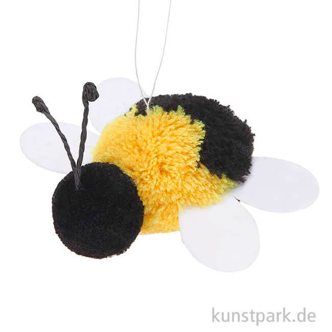 Artikelbild 1 des Artikels “Pompon Biene zum Hängen “