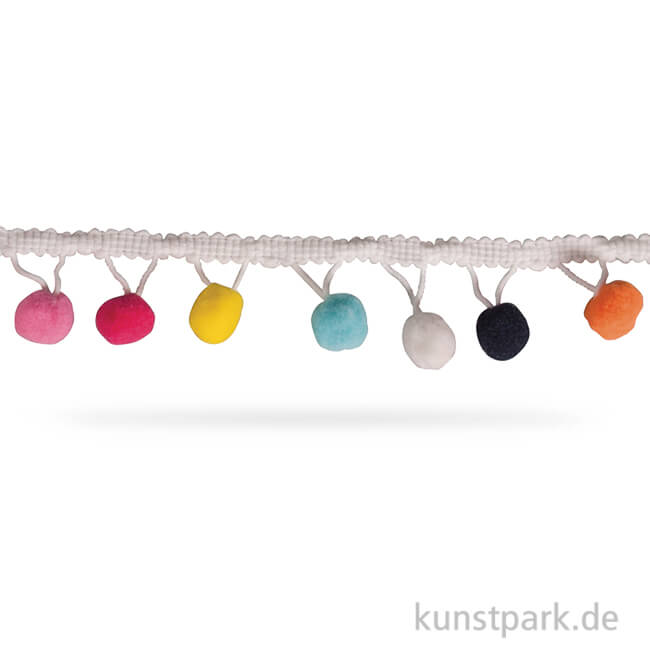 Artikelbild 1 des Artikels “Pompon-Borte - Bunt, 2 m “