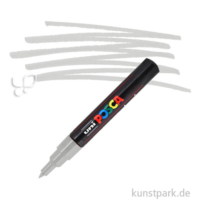 Artikelbild 1 des Artikels “POSCA Marker PC-1M - extrafein 0,7 mm Einzelstift | Silber“