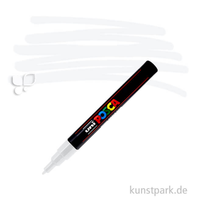 Artikelbild 1 des Artikels “POSCA Marker PC-3M - fein 0,9-1,3 mm Einzelstift | Weiß“