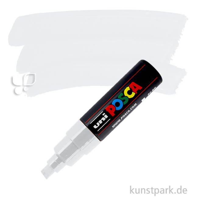 Artikelbild 1 des Artikels “POSCA Marker PC-8K - breit 8 mm Einzelstift | Weiß“