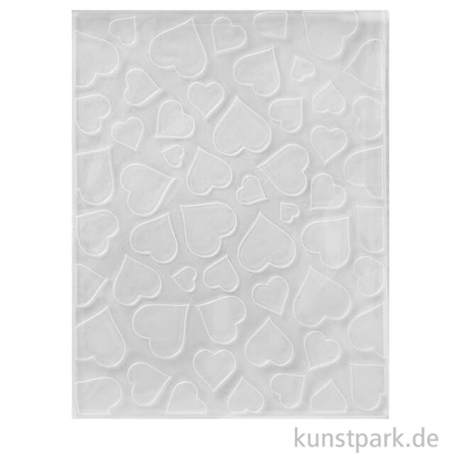 Artikelbild 1 des Artikels “Prägeschablone - Herzen, Größe 11x14 cm “