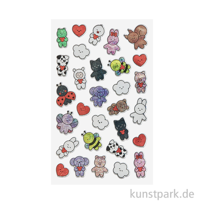 Artikelbild 1 des Artikels “Puffy Sticker - Chingu, Holographisch, 1 Bogen “
