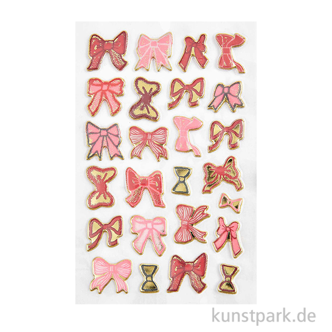 Artikelbild 1 des Artikels “Puffy Sticker - Schleifen, 63 Aufkleber “