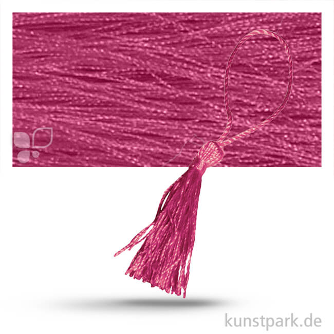 Artikelbild 1 des Artikels “Quasten, 50 mm kleine Troddeln, 5 Stück Pink“