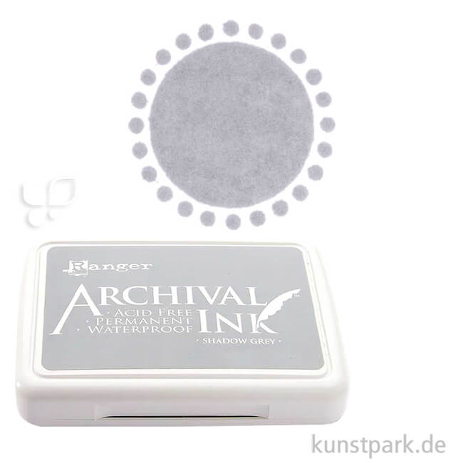 Artikelbild 1 des Artikels “Ranger Archival Ink Stempelkissen Einzelfarbe | Grau“