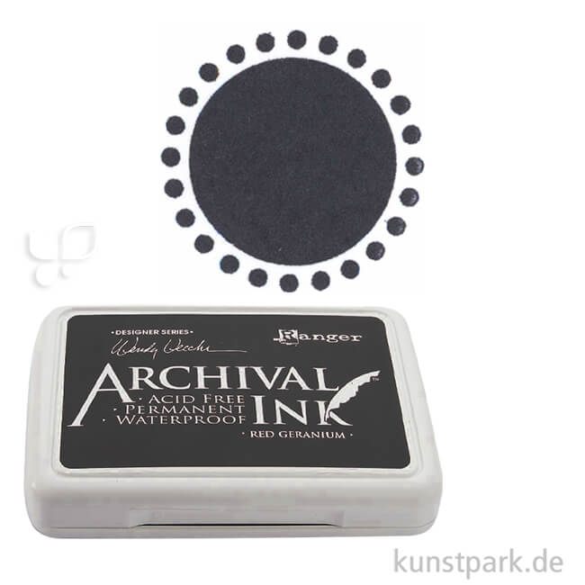 Artikelbild 1 des Artikels “Ranger Archival Ink Stempelkissen Einzelfarbe | Schwarz“