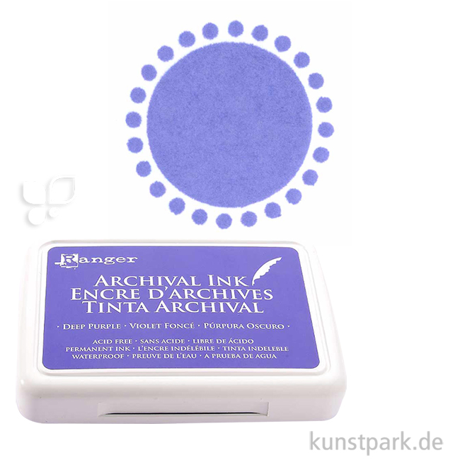 Artikelbild 1 des Artikels “Ranger Archival Ink Stempelkissen Einzelfarbe | Violett“