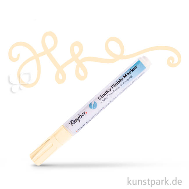 Artikelbild 1 des Artikels “Rayher Chalky Finish Marker 2-4 mm | Alabasterweiß“