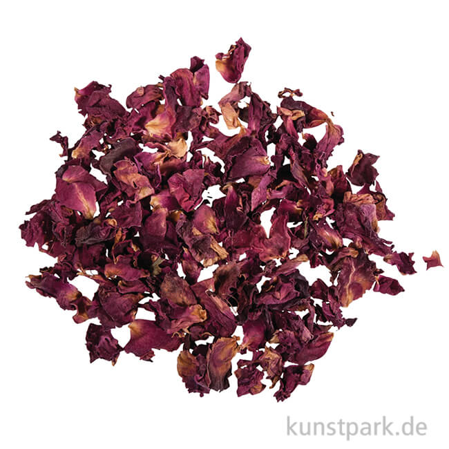 Artikelbild 1 des Artikels “Rayher dunkel-rote Rosenblütenblätter, 3 g im Beutel “