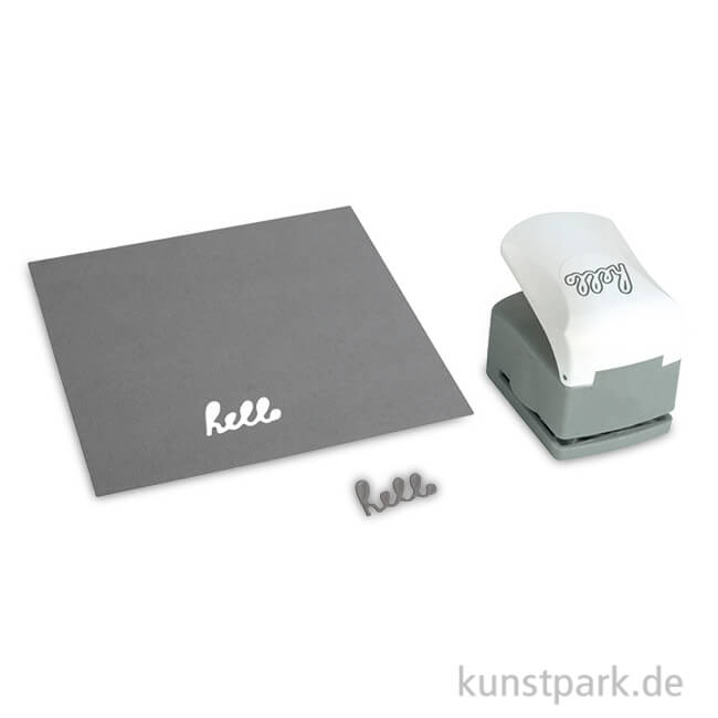 Artikelbild 1 des Artikels “Rayher Embossing-Stanzer - Hello, 3,6x1,9 cm “