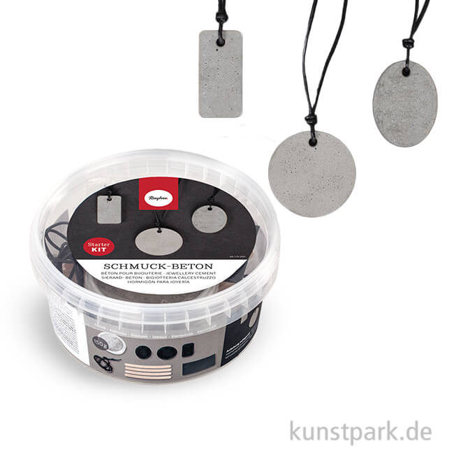 Artikelbild 1 des Artikels “Rayher Schmuckbeton Starter Kit, mit 3 Formen + Zubehör “