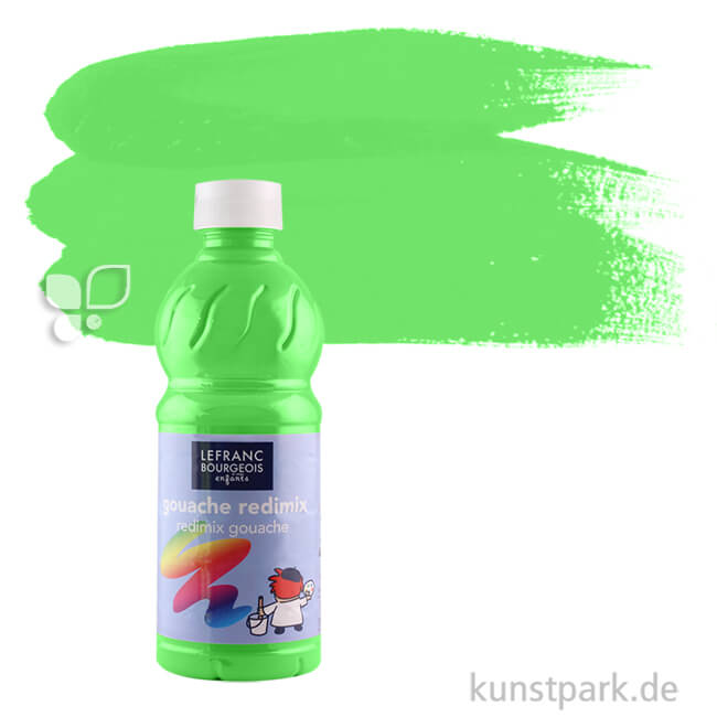 Artikelbild 1 des Artikels “Lefranc & Bourgeois Redimix COLOR & Co. Gouache 500 ml | 012 Leuchtend Grün“