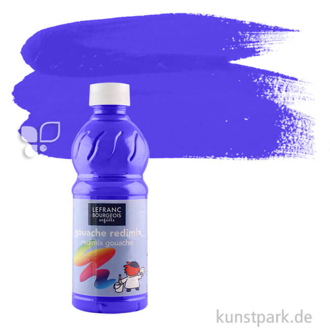 Artikelbild 1 des Artikels “Lefranc & Bourgeois Redimix COLOR & Co. Gouache 500 ml | 140 Kobaltblau“