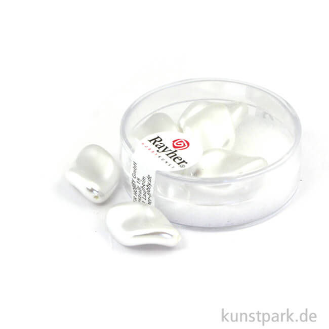 Artikelbild 1 des Artikels “Renaissance-Chips - 19 x 13 mm - 6 Stück Dose | Schneeweiß“