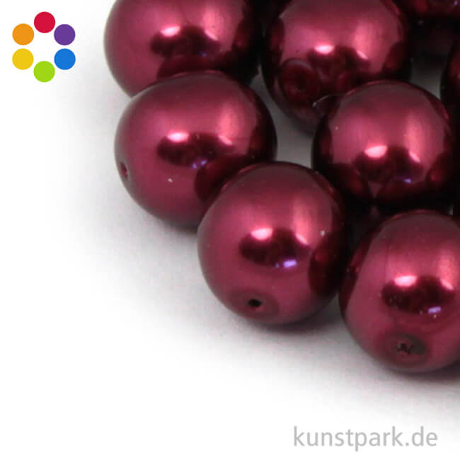 Artikelbild 1 des Artikels “Renaissance Glaswachsperlen - 12 mm - 21 Stück “