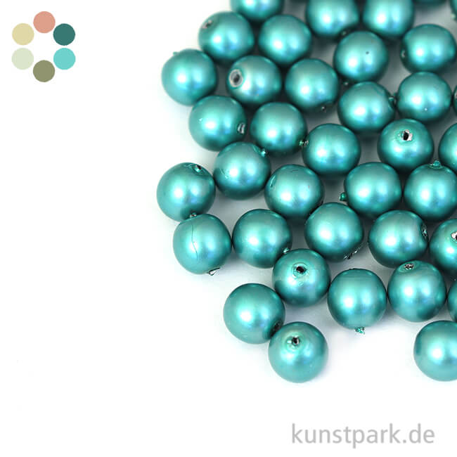 Artikelbild 1 des Artikels “Renaissance Glaswachsperlen matt - 6 mm - 45 Stück “