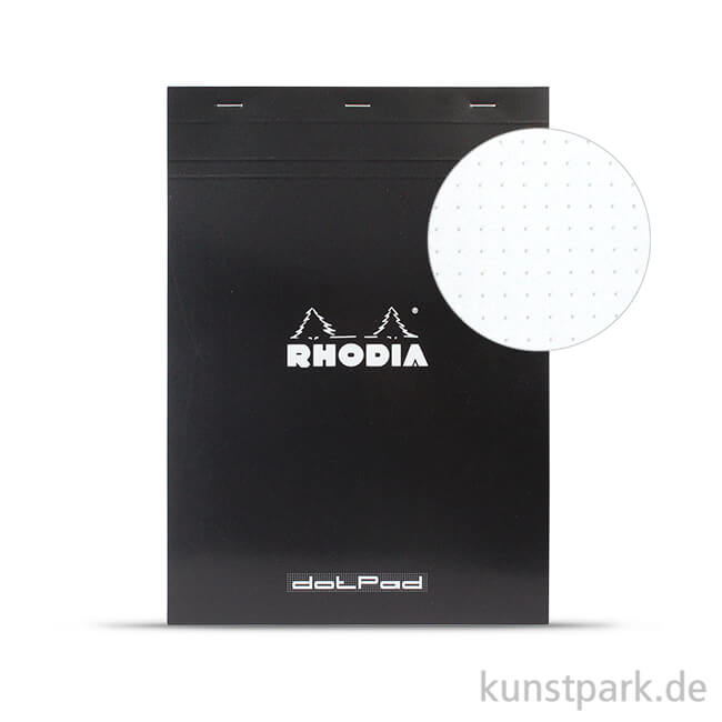 Artikelbild 1 des Artikels “Rhodia dotPad Zeichenblock - Schwarz, 80g, 80 Blatt DIN A5“