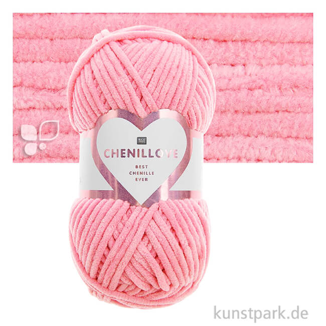Artikelbild 1 des Artikels “Rico Garn - Creative Chenillove, 100g, 110m Farbe | Pink“