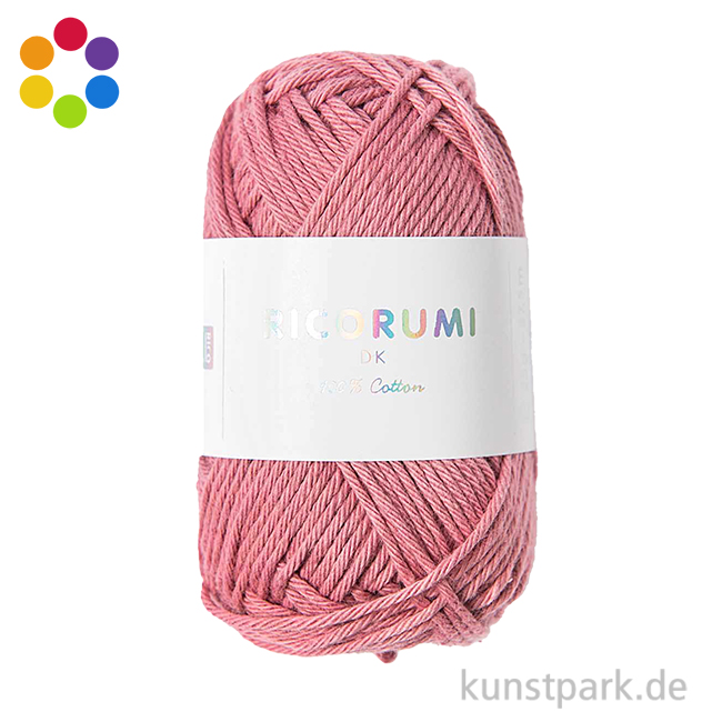 Artikelbild 1 des Artikels “Ricorumi Garn für Amigurumi, dk, 100% Baumwolle, 25g “
