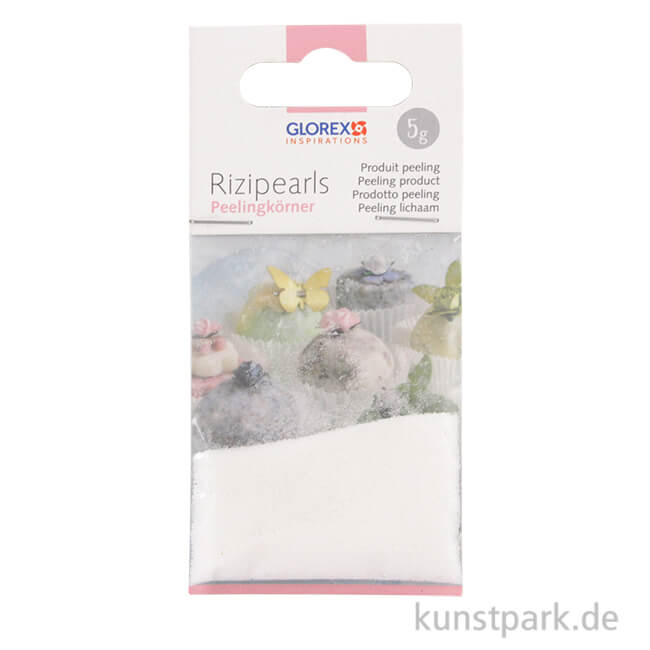 Artikelbild 1 des Artikels “Rizipearls Peelingkörner für die Seifenherstellung, 5g “