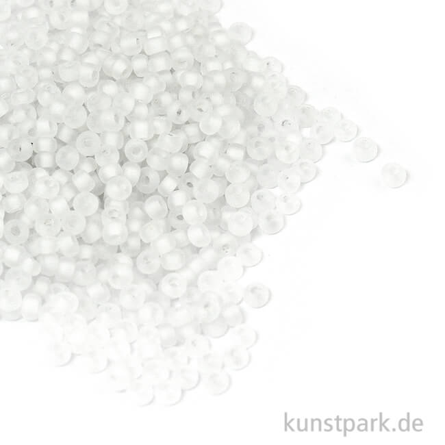 Artikelbild 1 des Artikels “Rocailles ARKTIS matt Weiß - 2,6 mm, 17g Dose “